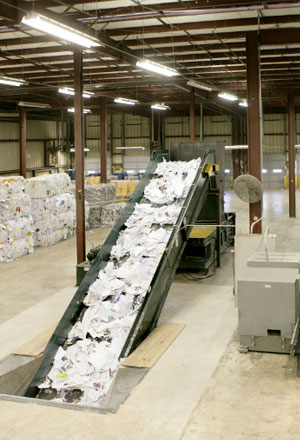 Business recycling facilities, Tennessee, Illinois and Texas
